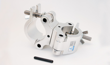 Swivel with a lock pin clamp